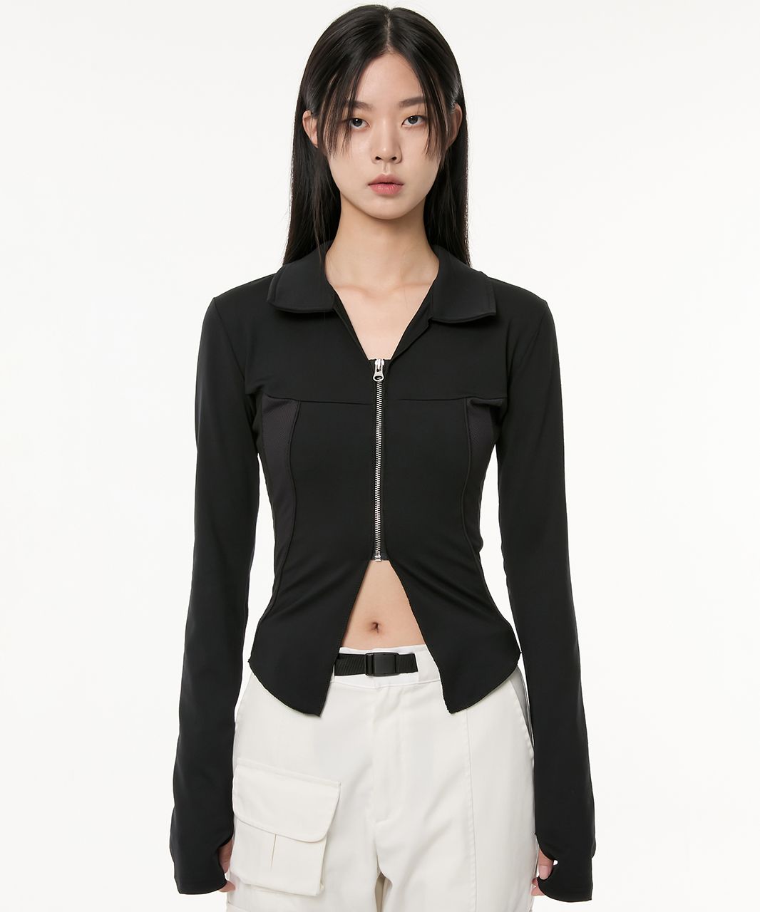MUSINSA公式 | FLAREUP 17.Division Zip-up (FL-113_Black)