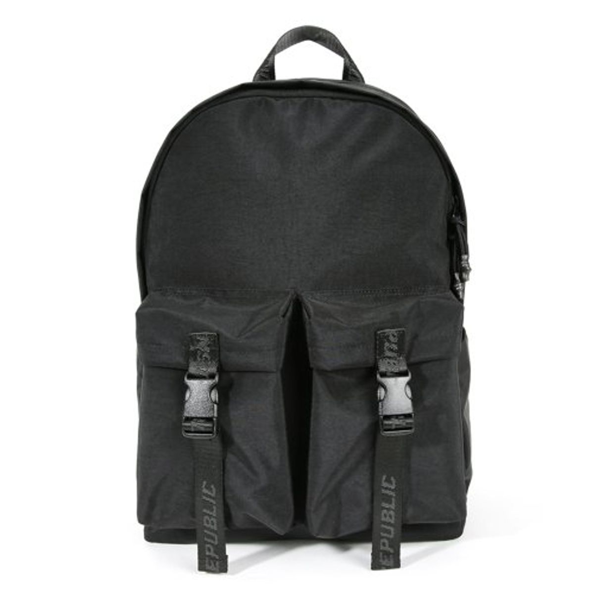 몬스터리퍼블릭(MONSTER REPUBLIC) HOVER TWO BUCKLE BACKPACK / BLACK