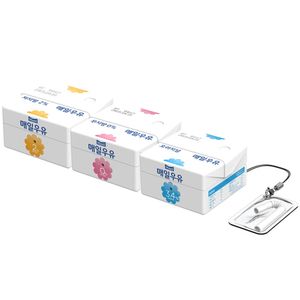 갤럭시 버즈2 프로 라이브 FE 매일우유 커버 케이스