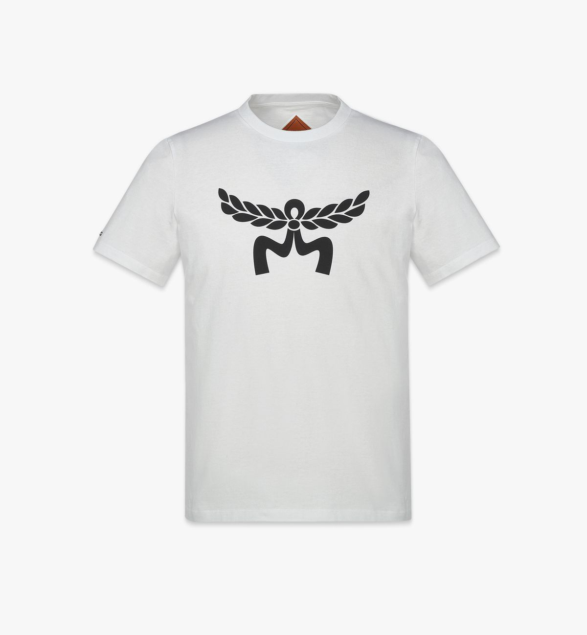 엠씨엠(MCM) 오가닉 코튼 라우렐 로고 프린트 티셔츠 MHTESMM05WT