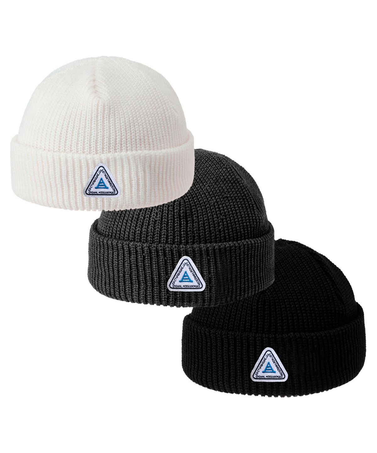 티엔피(TNP) TRIANGLE LOGO WATCH CAP