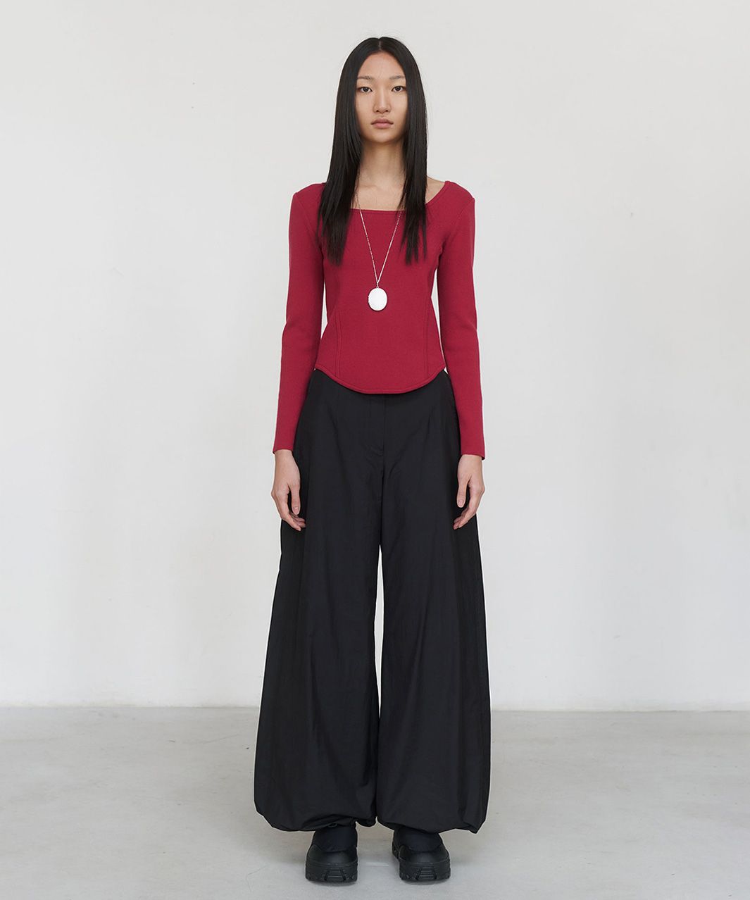 【AMOMENTO】24fw BALLOON BANDING PANTS Balloon Banding Pants