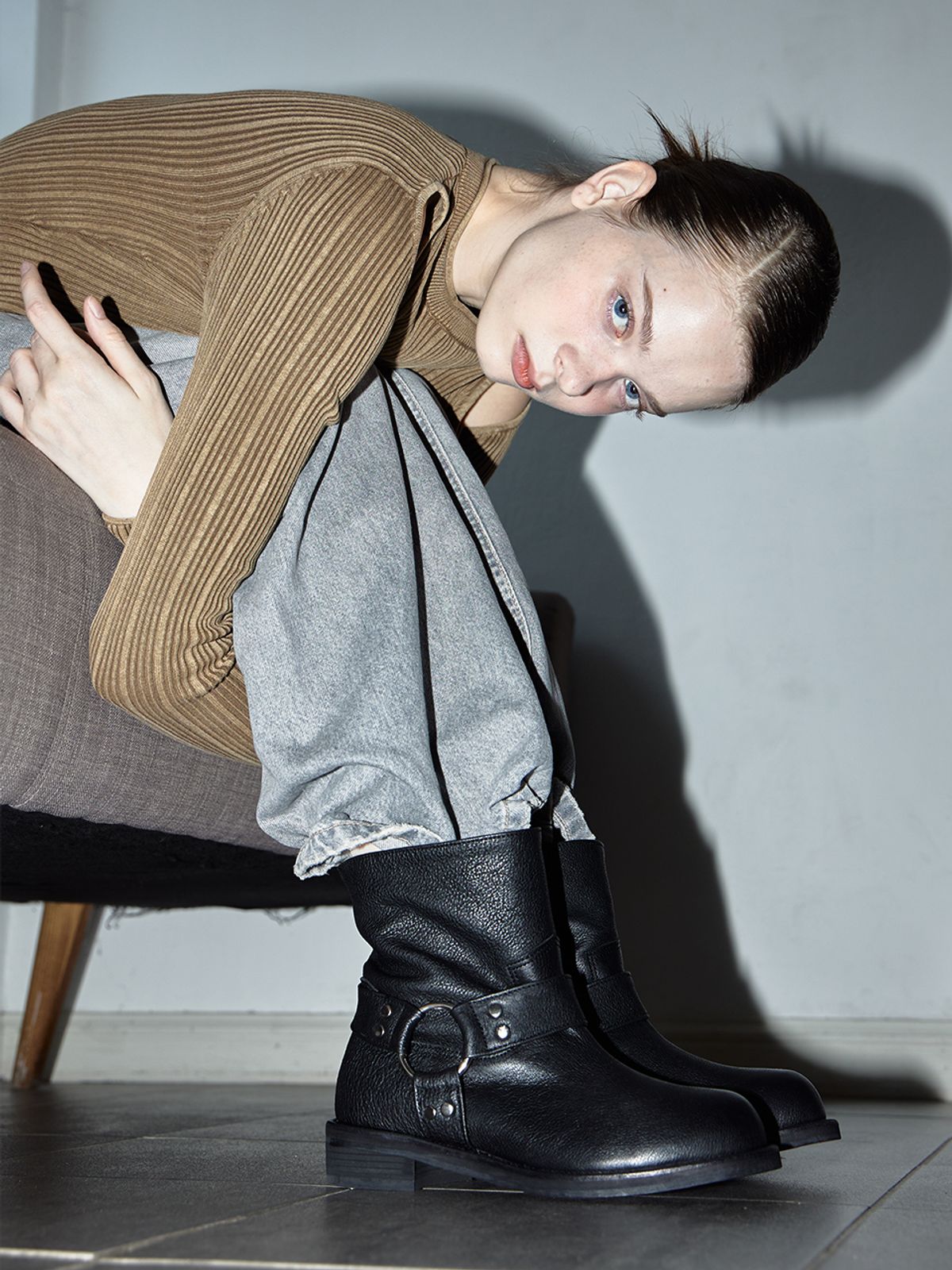 셀레디프(CELEDIFF) rowin short boots_2color