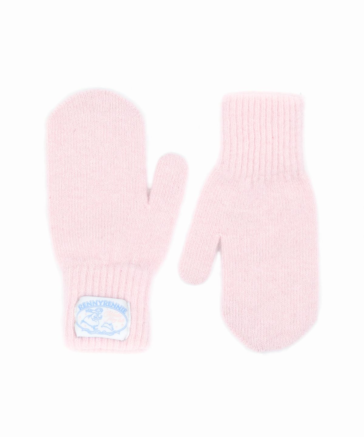 래니래니(RENNYRENNIE) ANGORA FLUFFY GLOVES [ PALE PINK ] - 앙고라 플러피 울 장갑 (G002PP)