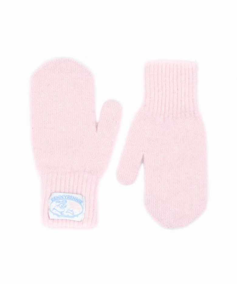 ANGORA FLUFFY GLOVES [ PALE PINK ] - 앙고라 플러피 울 장갑 (G002PP)