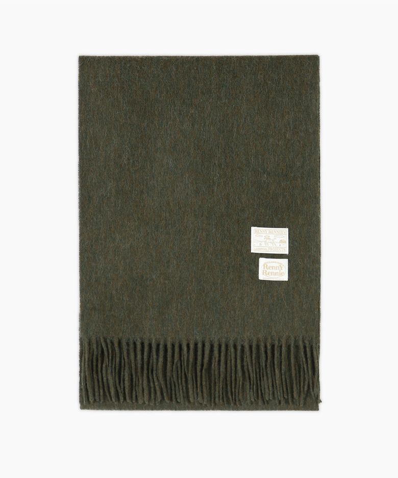 PREMIUM PURE WOOL 100 MUFFLER [ FOREST ] - 프리미엄 울 100 머플러 (M001FR)