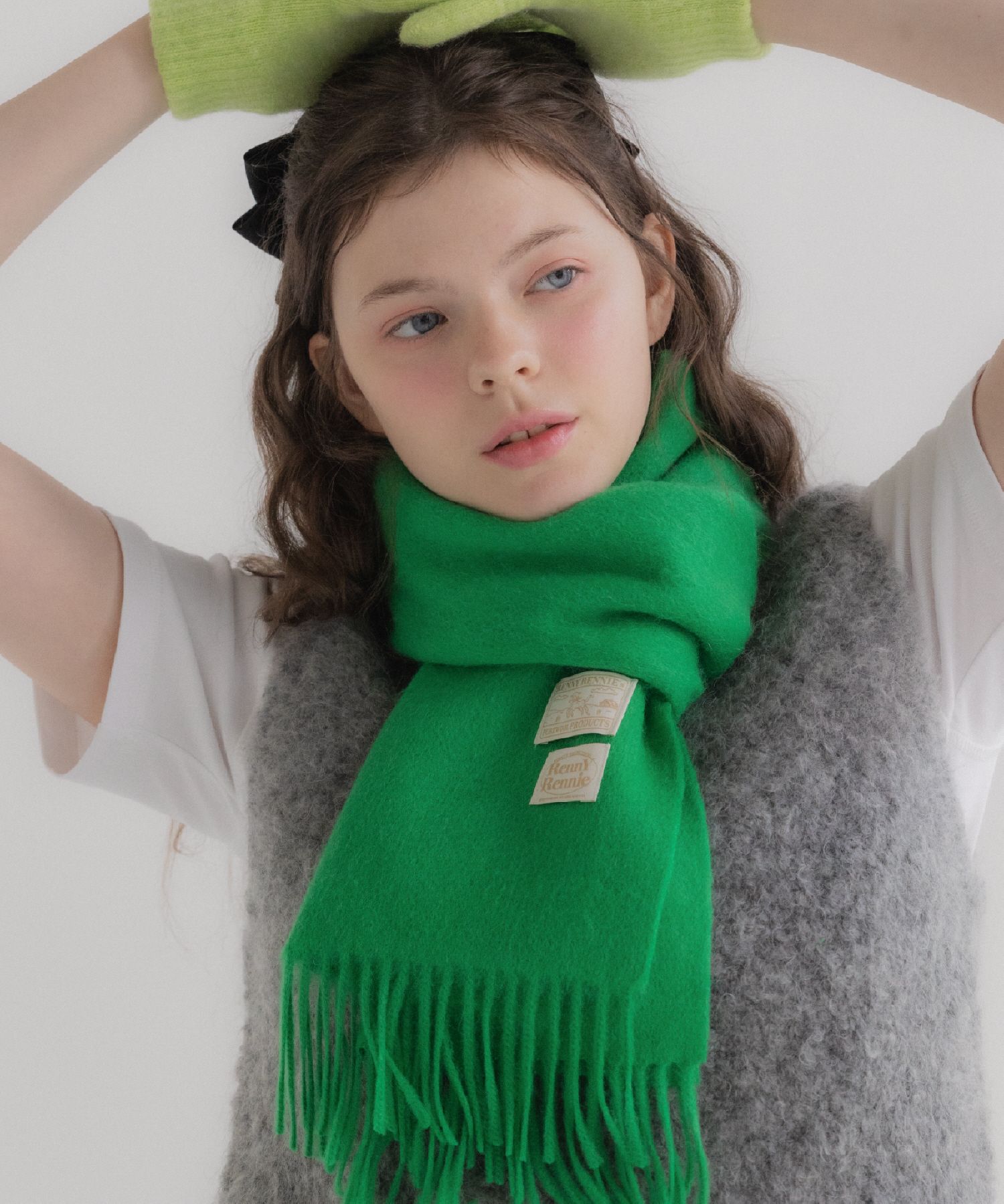 ☆人気☆【RENNYRENNIE】☆PREMIUM PURE WOOL 100 MUFFLE.R☆ ☆人気☆【RENNYRENNIE】☆PREMIUM PURE WOOL 100 MUFFLE.R