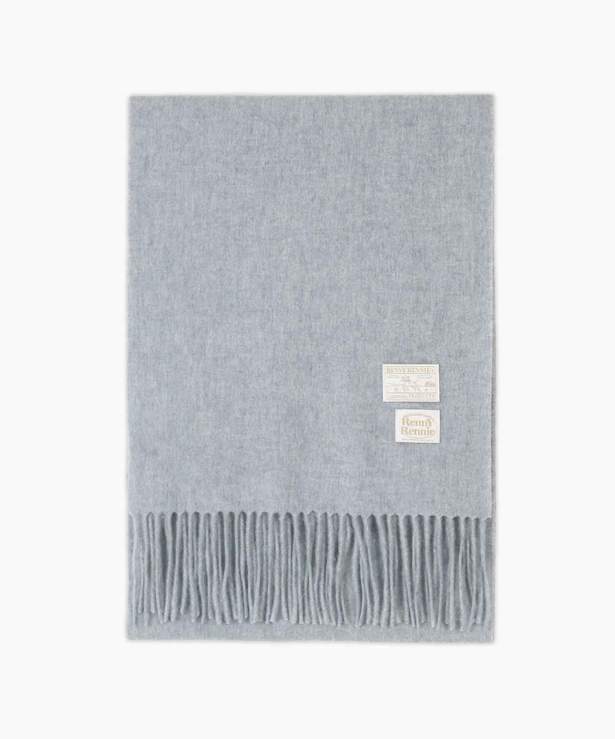 래니래니(RENNYRENNIE) PREMIUM PURE WOOL 100 MUFFLER [ SEA SALT ] - 프리미엄 울 100 머플러 (M001SS)