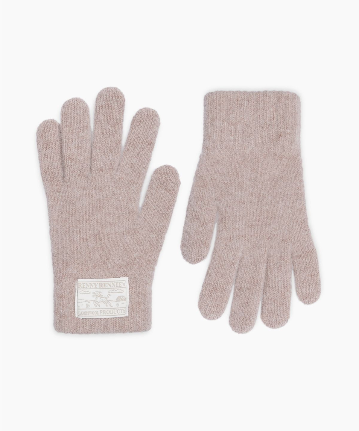 래니래니(RENNYRENNIE) RENNY WOOL GLOVES [ MILK BEIGE ] - RENNY 울 장갑 (G001MB)