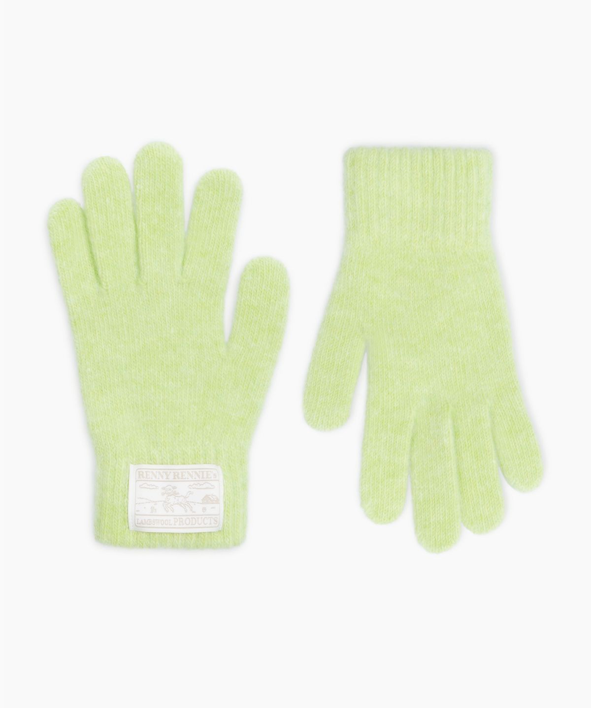 래니래니(RENNYRENNIE) RENNY WOOL GLOVES [ NEON ] - RENNY 울 장갑 (G001NN)