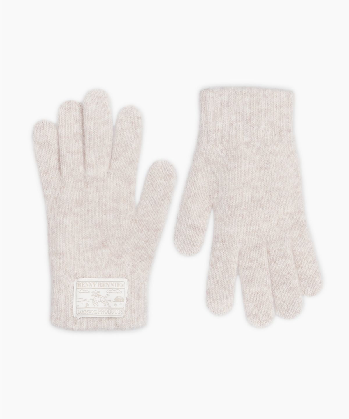 래니래니(RENNYRENNIE) RENNY WOOL GLOVES [ OAT ] - RENNY 울 장갑 (G001OT)