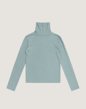 울 터틀넥(민트)