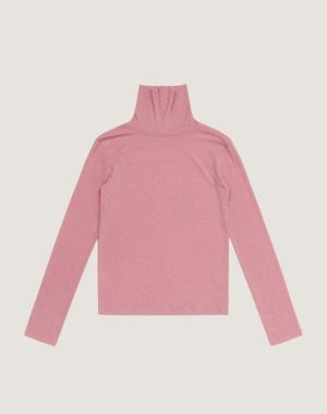 울 터틀넥(핑크)