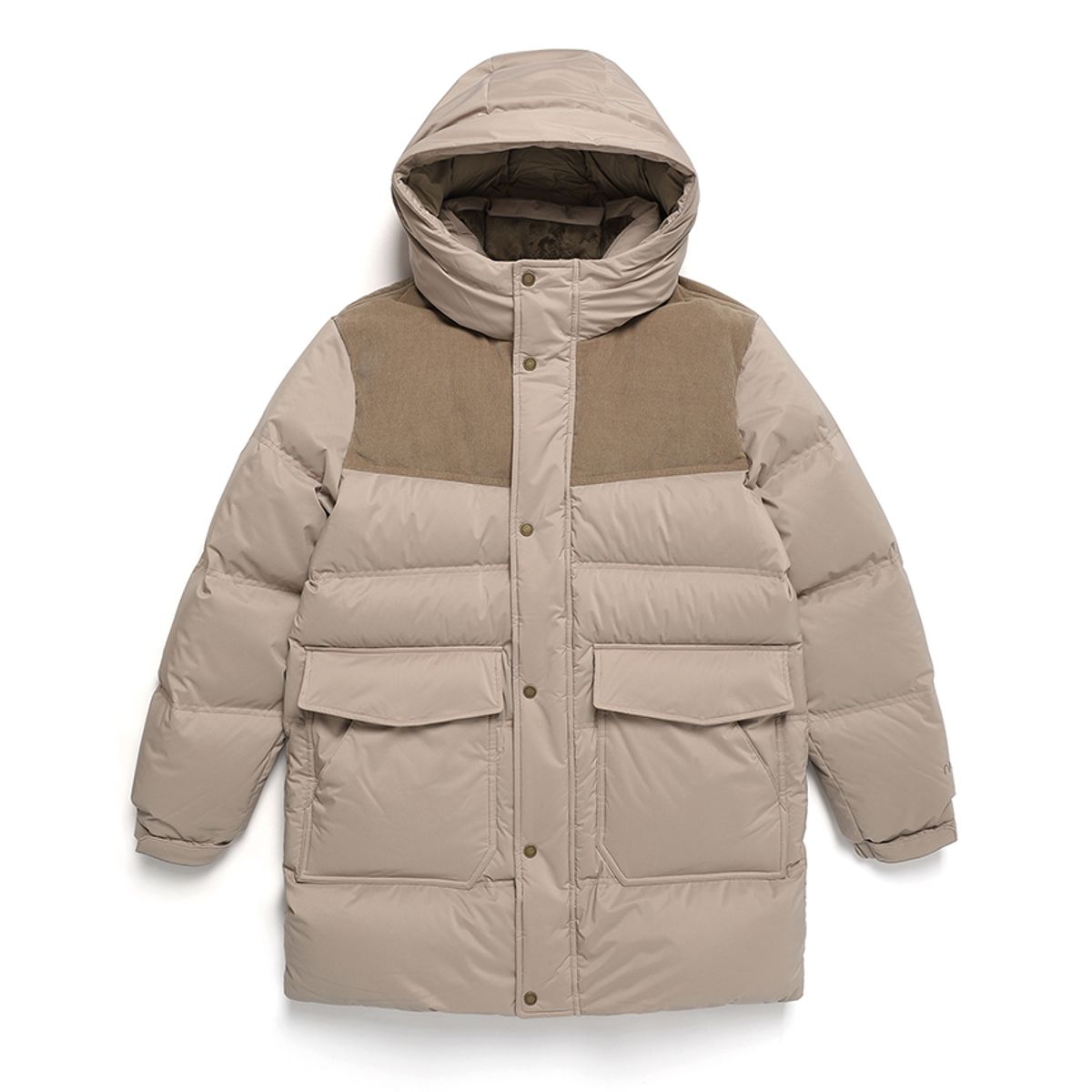 나우(nau) 포틀랜드 캠핑 다운 자켓 Beige