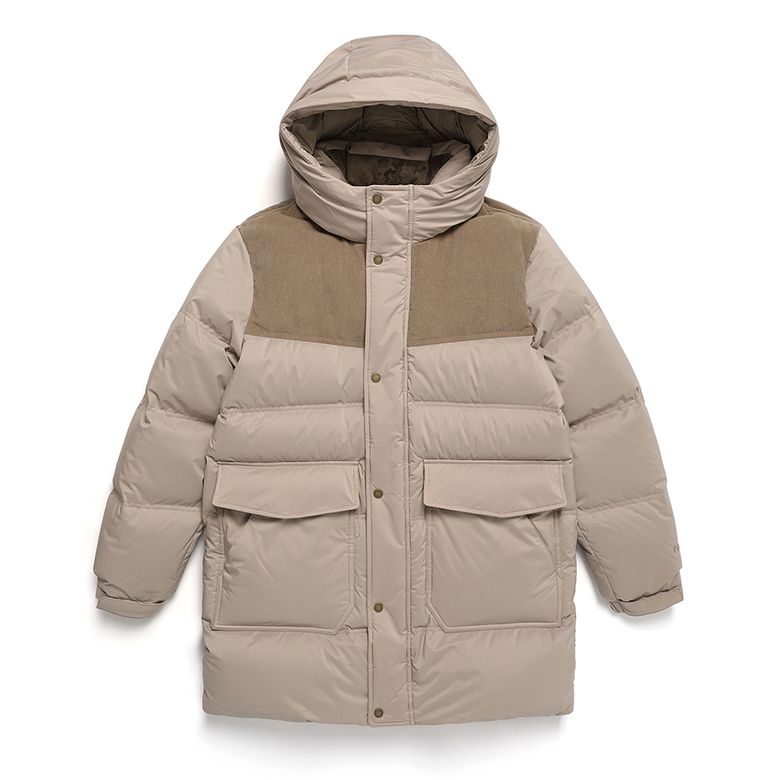 포틀랜드 캠핑 다운 자켓 Beige