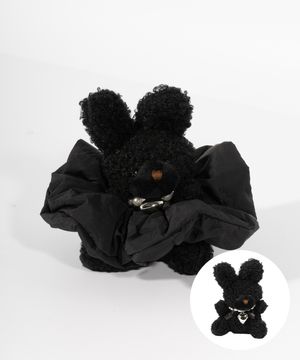 안녕 난 까망 곰이라고해 키링 + 스크런치 세트 / STJ-KR003SET