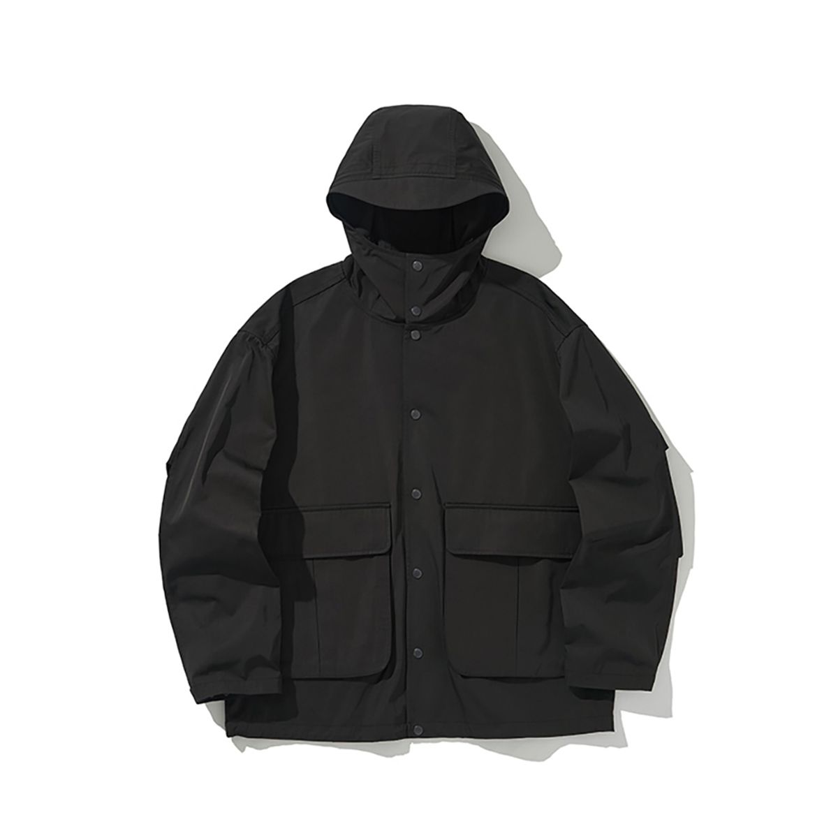 히즈핸더(HISHANDER) HOODED JACKET [Black]