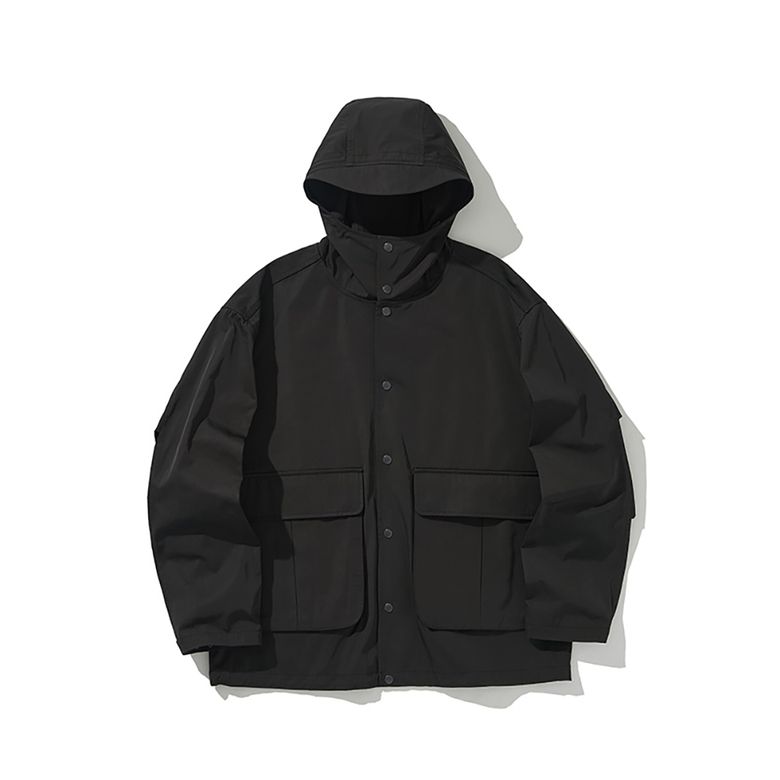 HOODED JACKET [Black]