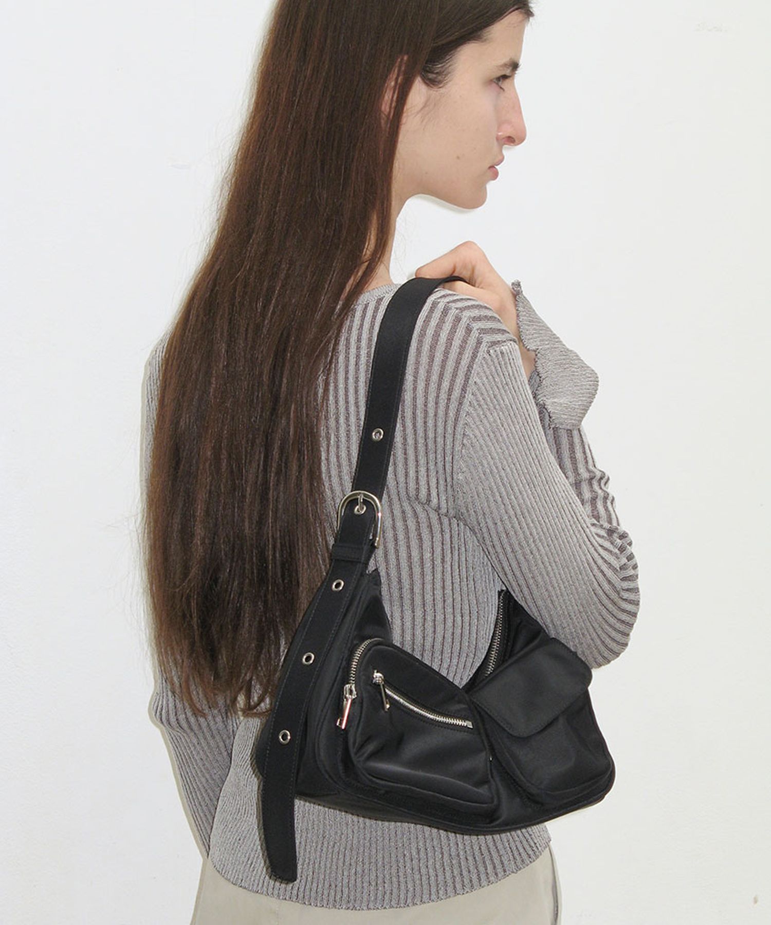 バッグ Multi pocket bag Black / NONMUTE MUSINSA | NONMUTE Multi pocket bag-Black