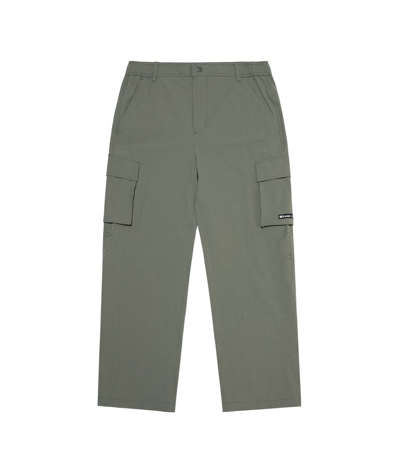 에센셜 와이드핏 카고 팬츠 KHAKI