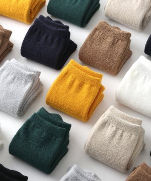 1940 소프트 코지 수면 양말 5켤레 (8색상)