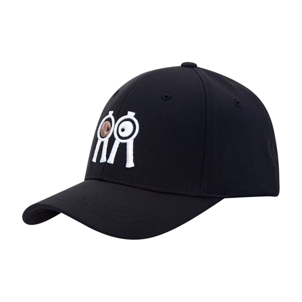 롤링롤라이(ROLLINGROLLEYE) 볼캡 블랙 브라운아이 Ball Cap Black Brown Eye