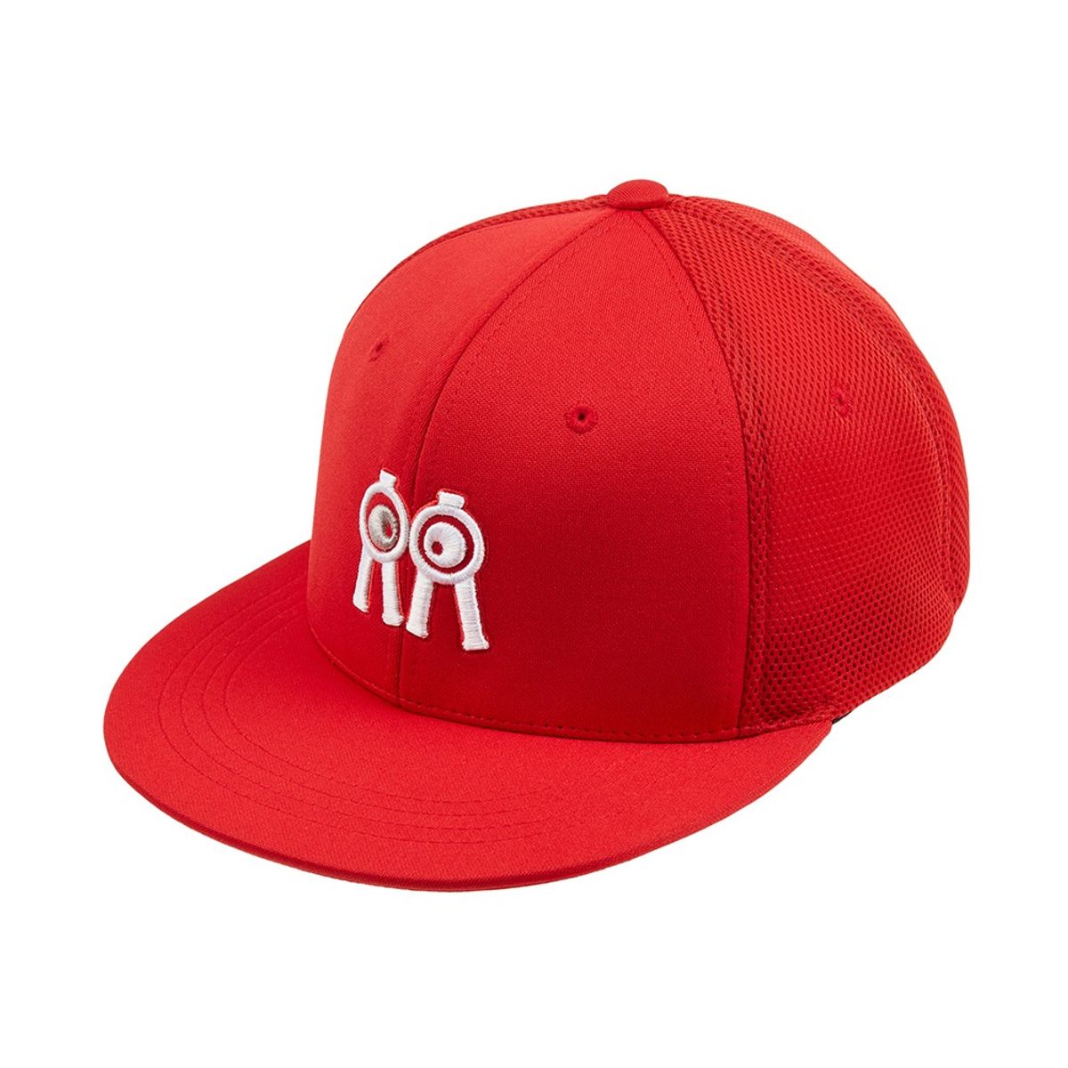 롤링롤라이(ROLLINGROLLEYE) 평챙 볼캡 레드 Flat Brim Ball Cap Red