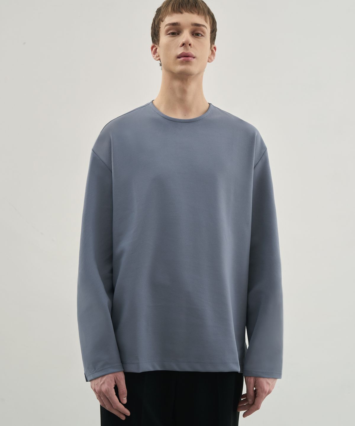 드로우핏(DRAW FIT) HIGH VENT LAYERED T-SHIRT [INDI BLUE]