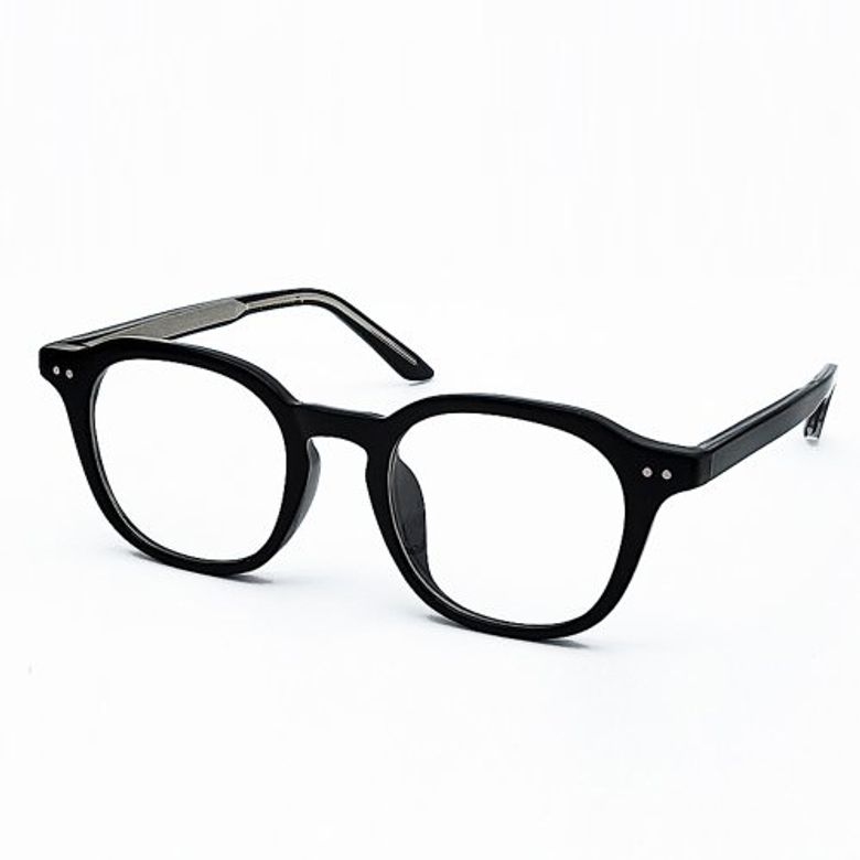 HIGR 블랙 뿔테 안경 glasses