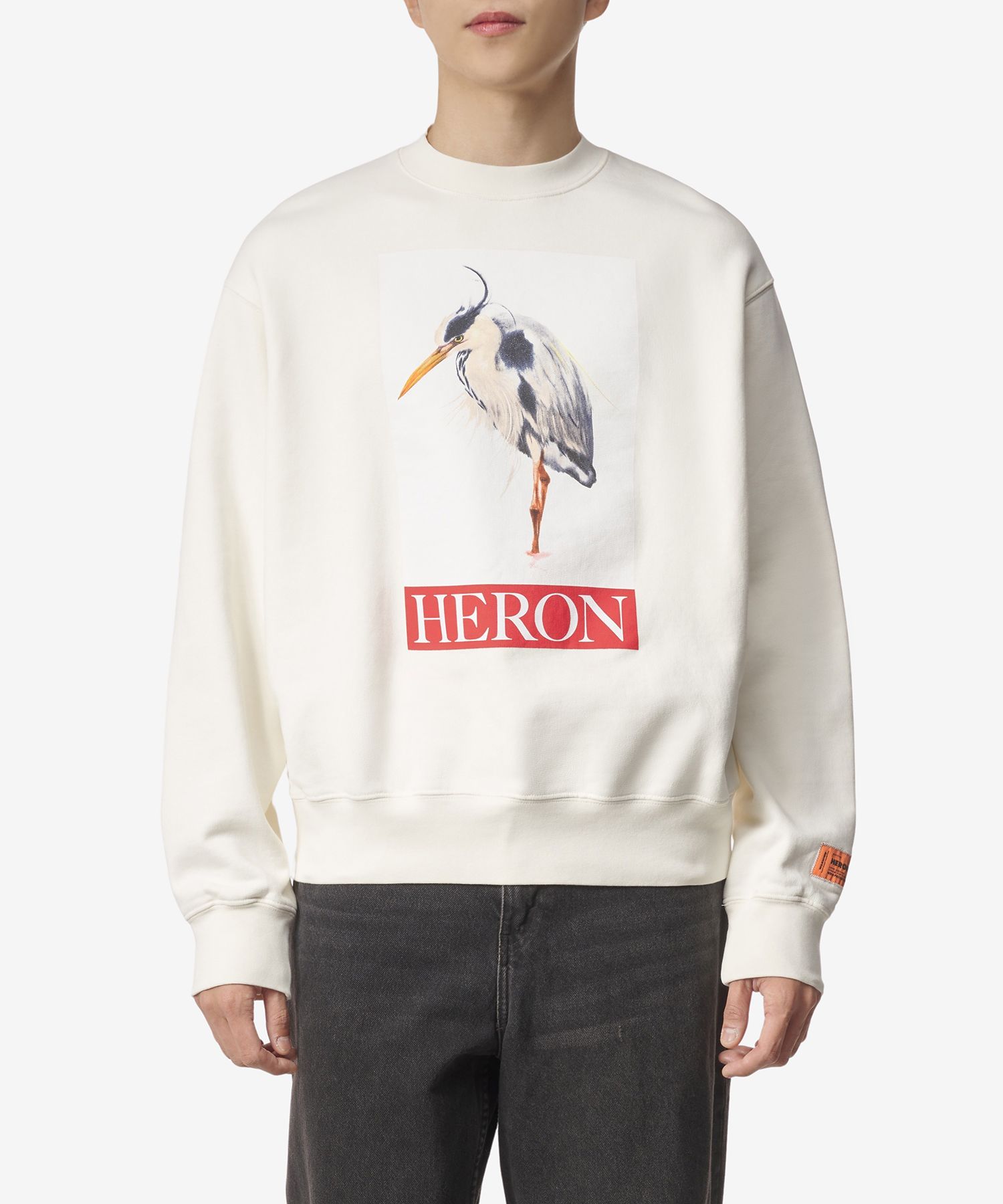 MUSINSA公式 | HERON PRESTON ヘロンバードプリント スウェット
