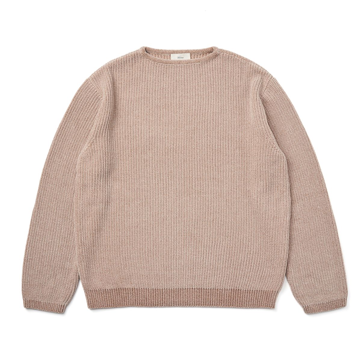 베르노(VERNO) [Casual] Boat-neck knit Beige