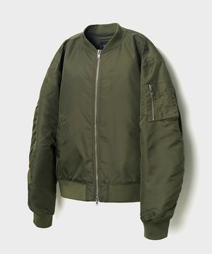 오버사이즈 MA-1 자켓 (KHAKI)