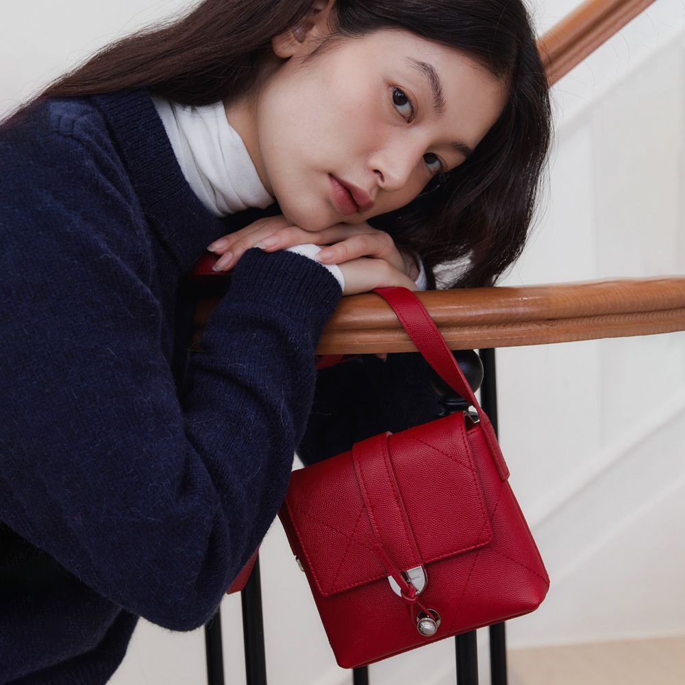 ★LE ABONNE★ MIGNON QUILTING BAG_RED MUSINSA | LE ABONNE MIGNON QUILTING BAG_RED