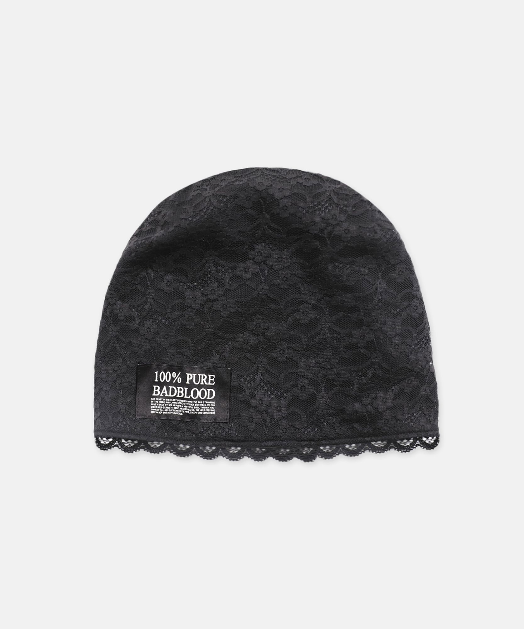 ★韓国人気★BADBLOOD★Pure Lace Beanie MUSINSA | BADBLOOD Pure Lace Beanie - Black