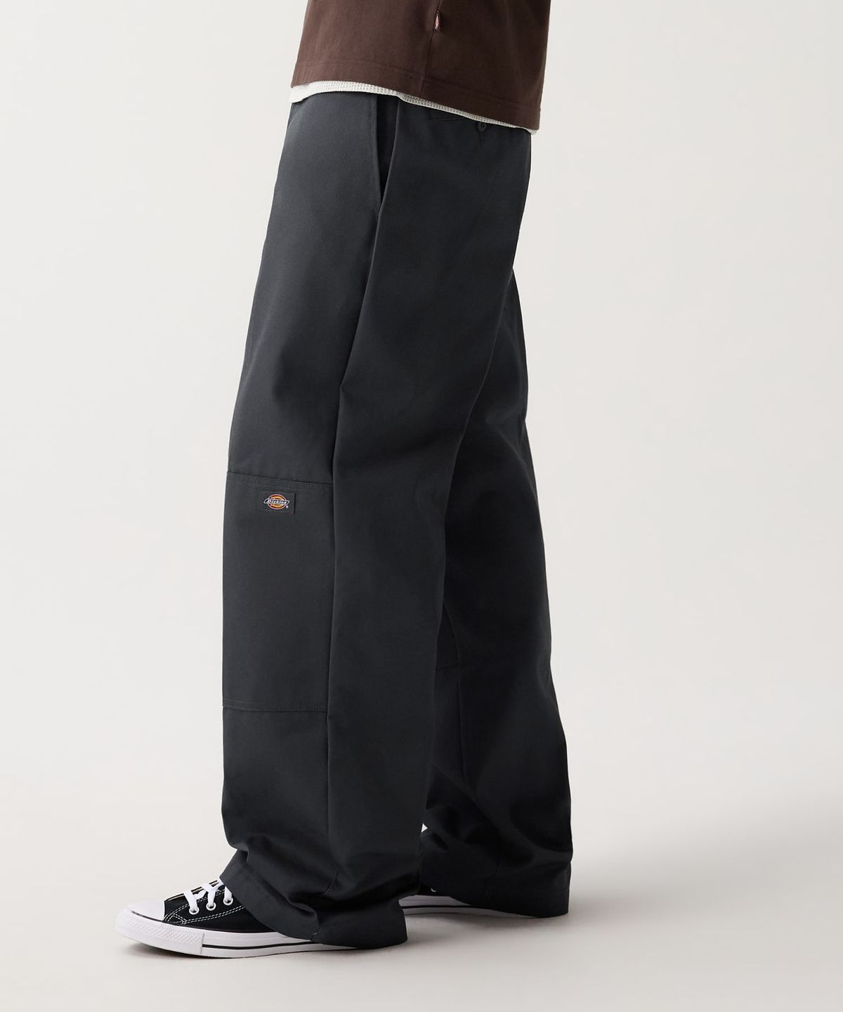 디키즈(DICKIES) 더블니 85283 루즈핏 워크팬츠 Charcoal