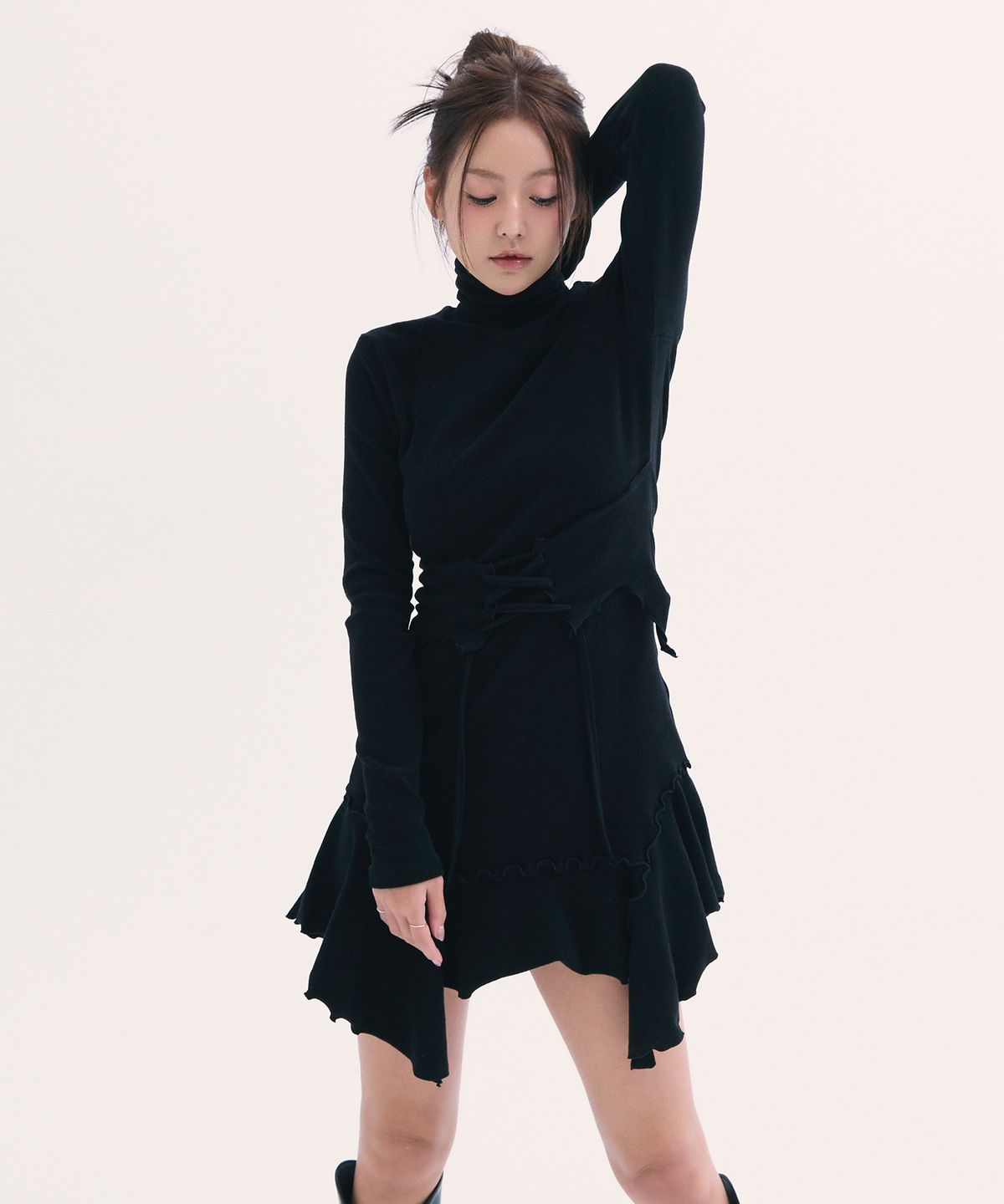 비에이블투(B ABLE TWO) Ophelia DRESS BLACK