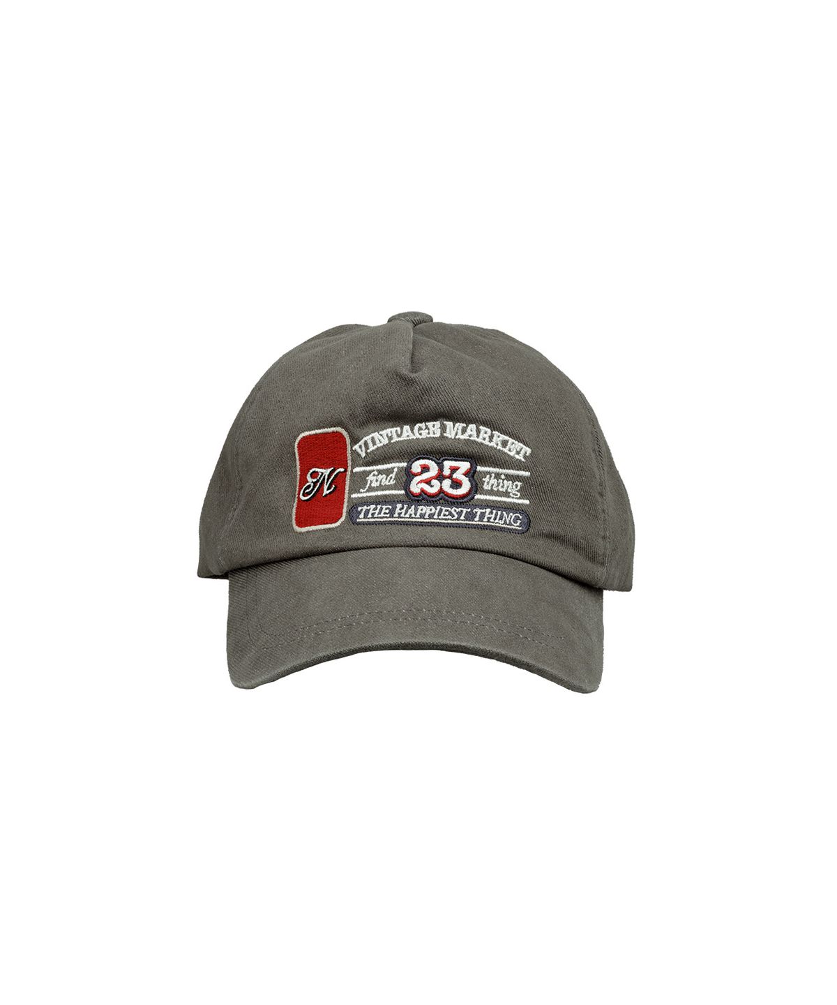 엔프프(NFF) find thing vintage cap-charcoal brown