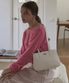 스탭 래더 숄더 백 / 아이보리