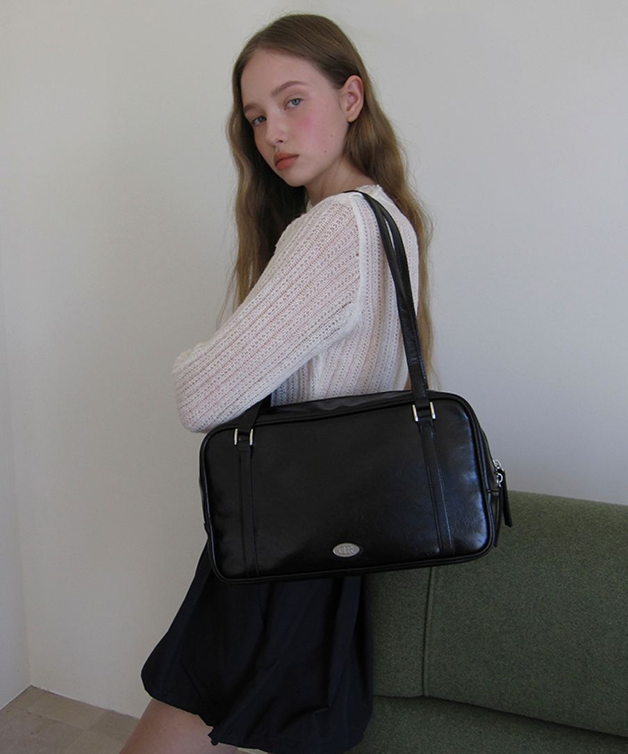 MUSINSA | DUMARO Journey shoulder bag / black