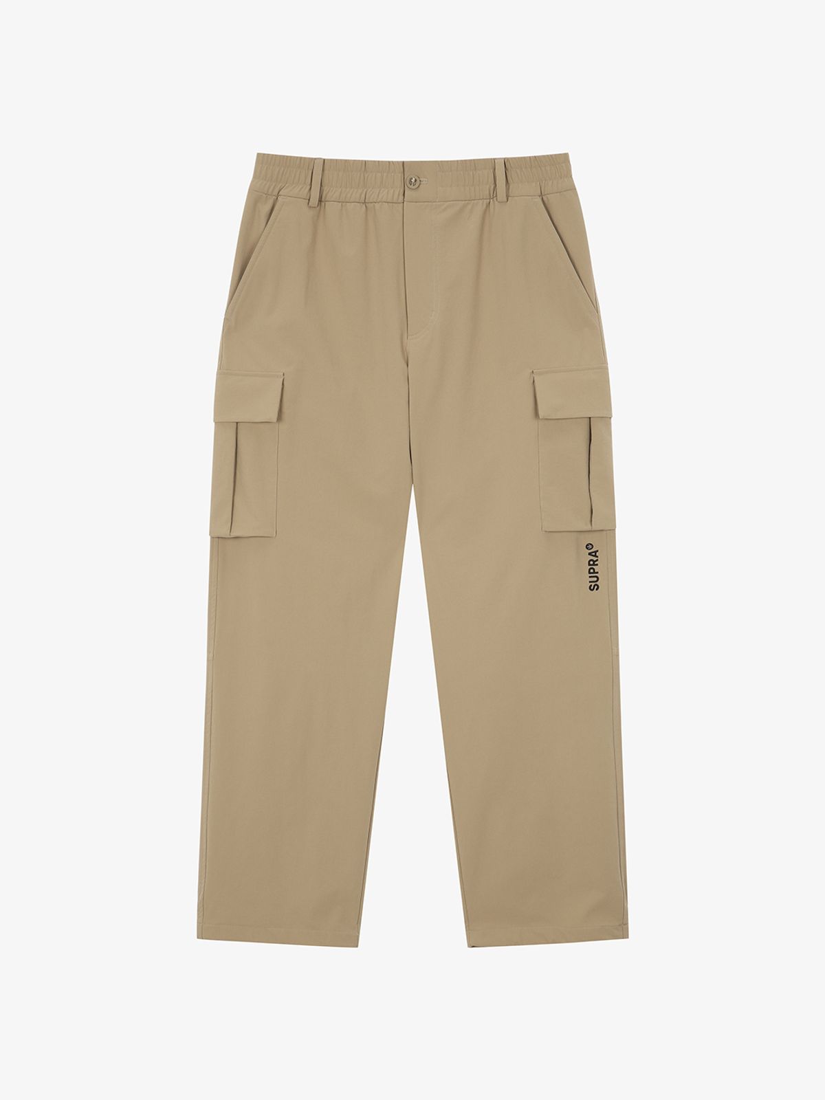 수프라(SUPRA) 아웃도어 남성 우븐 카고 와이드 팬츠(BEIGE)