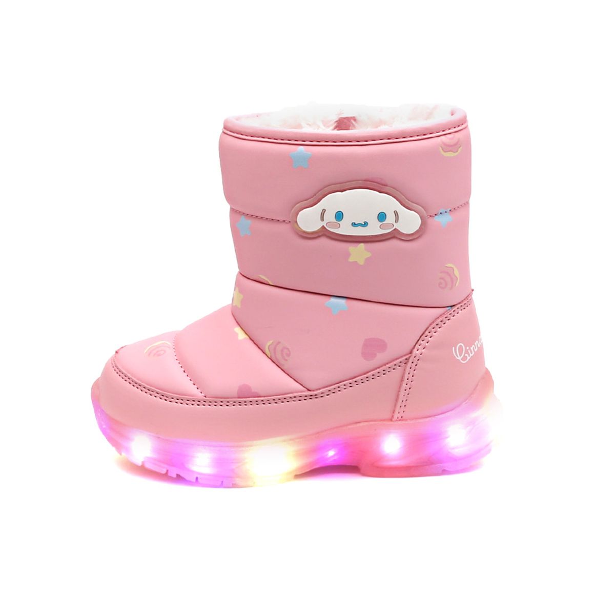 산리오 키즈(SANRIO) 시나모롤 프링 라이팅 부츠