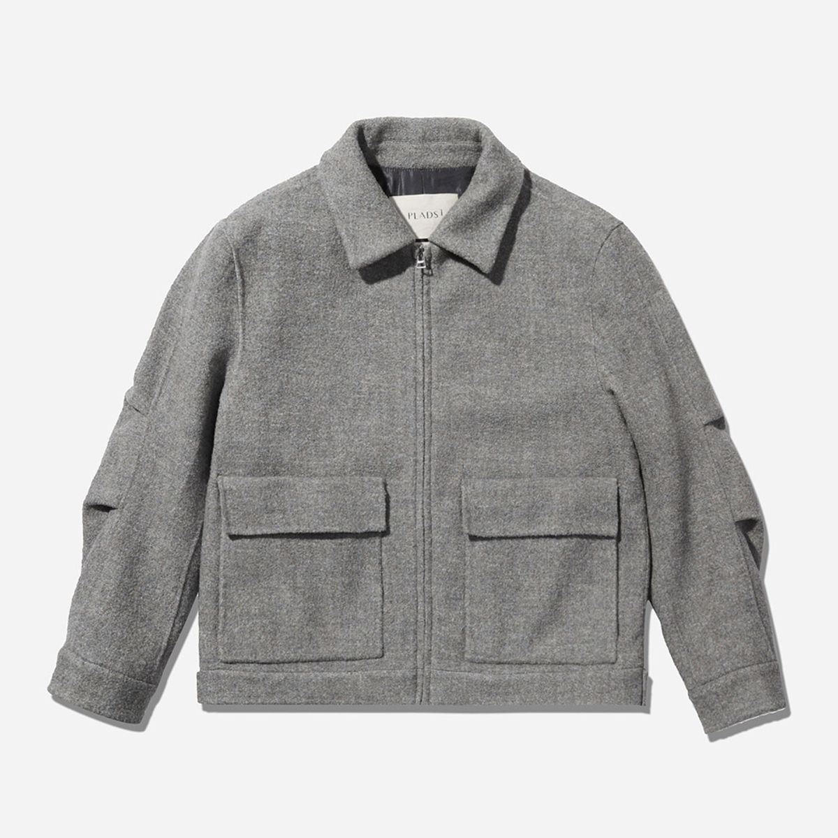 플라즈(PLADS7) PLADS] 부클 핸드메이드 점퍼_M238CJP102M