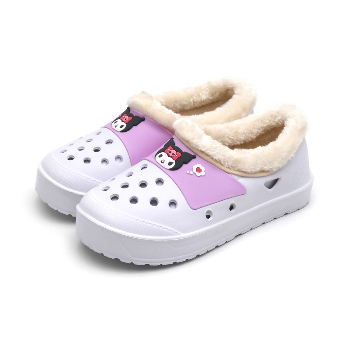 산리오 키즈(SANRIO) 쿠로미 엘리 방한실내화
