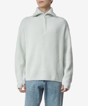 보우 피셔맨 하프 집업 니트 - 스피어민트 / BOWSNM957SPEARMINT