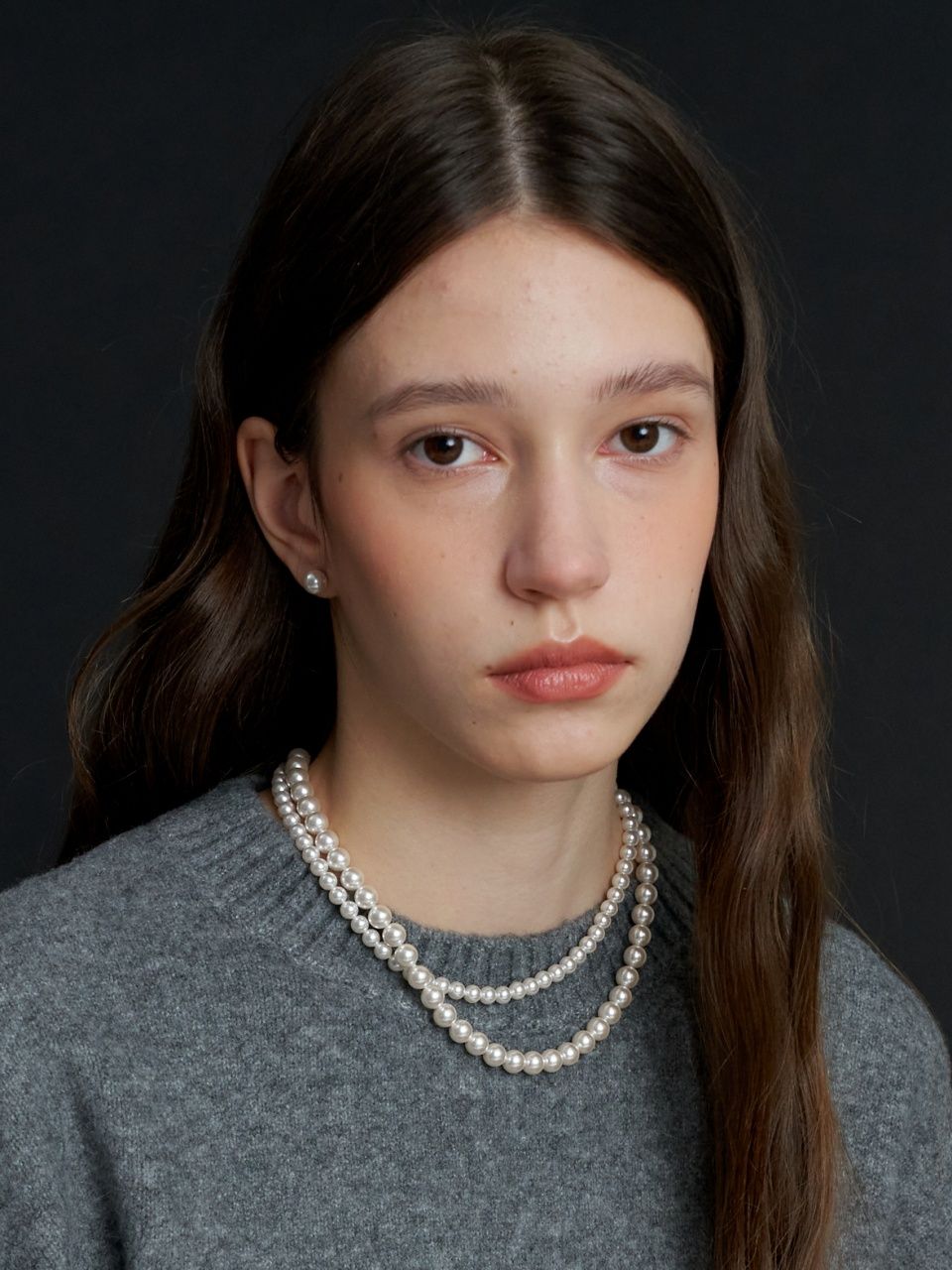 ★人氣★LOVE ME MONSTER★Pearl & Toggle Necklace LOVE ME MONSTER Necklace | Modalova