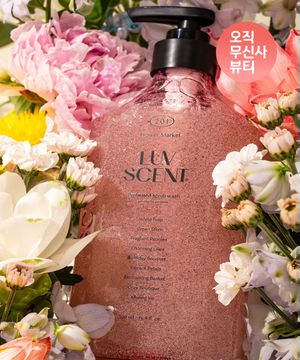 스크럽워시 플라워마켓 화이트튤립 500ml