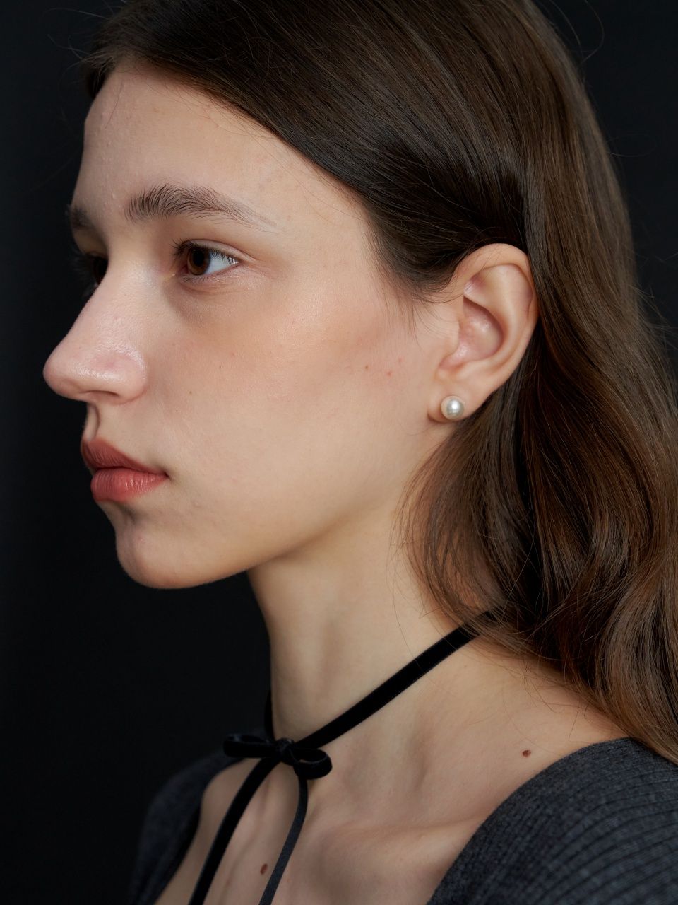 MUSINSA | LOVE ME MONSTER Essential Pearl Earrings 8mm