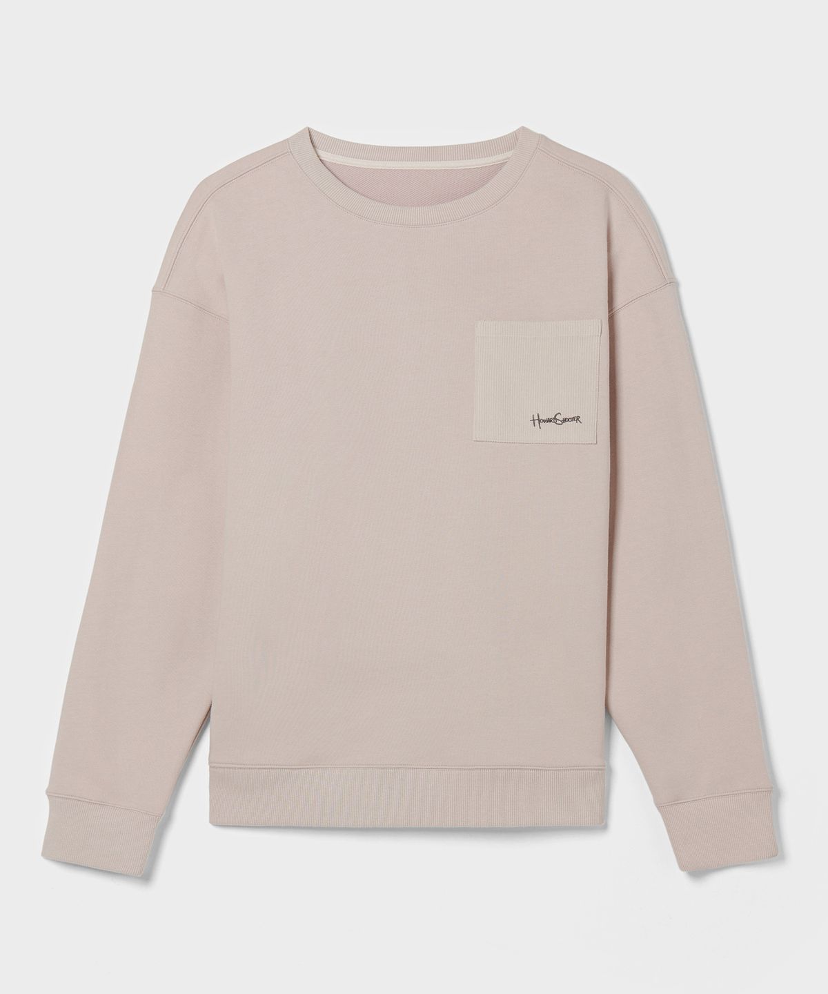하워드슈터(HOWARDSHOOTER) CORDUROY POCKET SWEATSHIRT l.beige