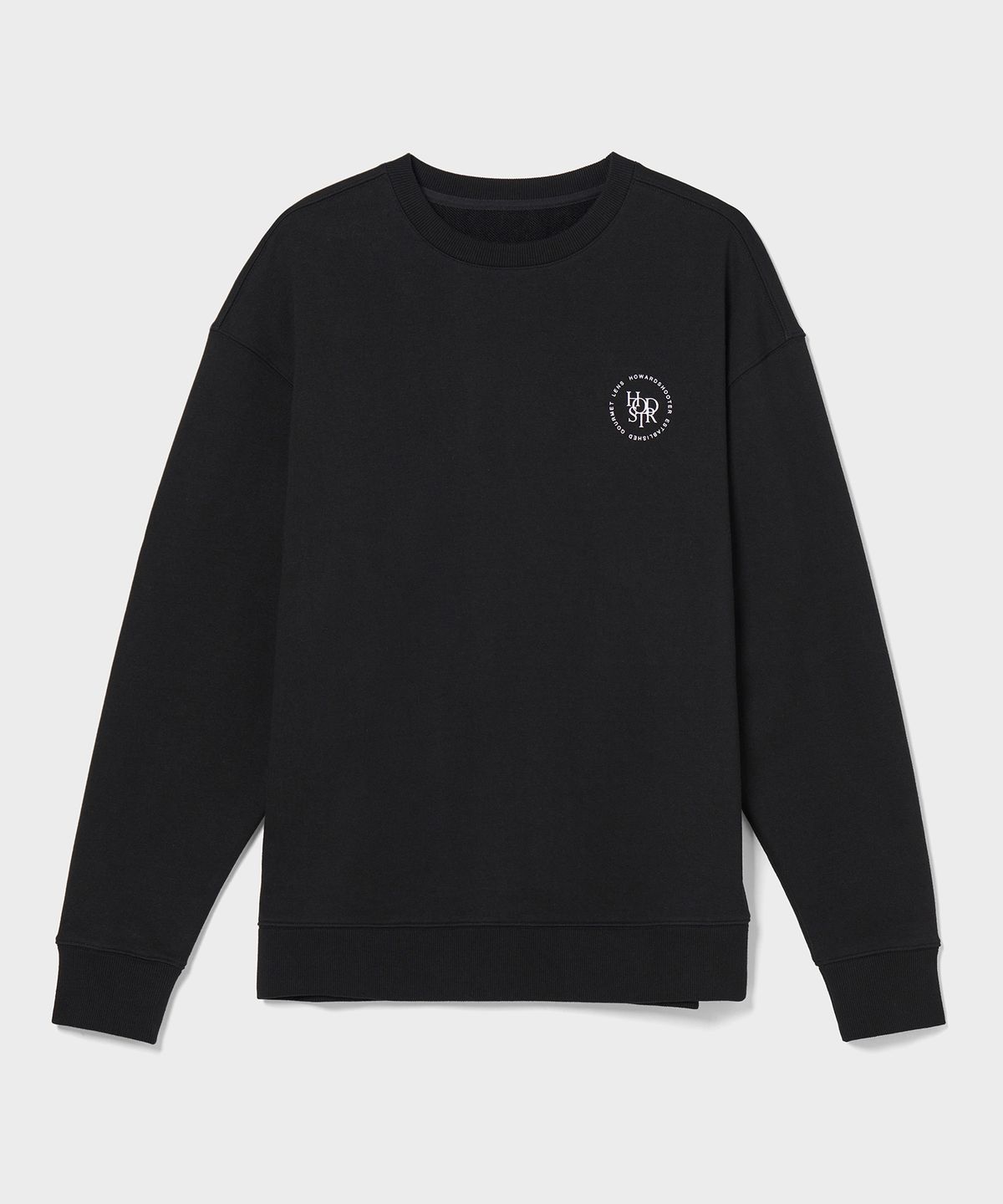 하워드슈터(HOWARDSHOOTER) HS CIRCLE LOGO SWEATSHIRT black