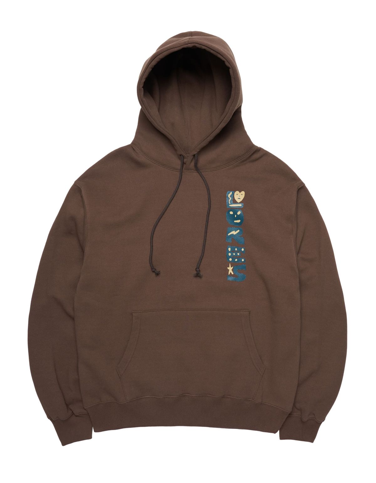 로어즈(LORES) Full of Love Hoodie - Brown